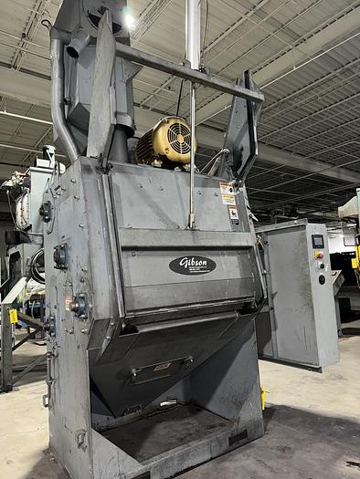 Used 2018 GIBSON 6BB VERTICAL DOOR TUMBLER SHOT BLASTER