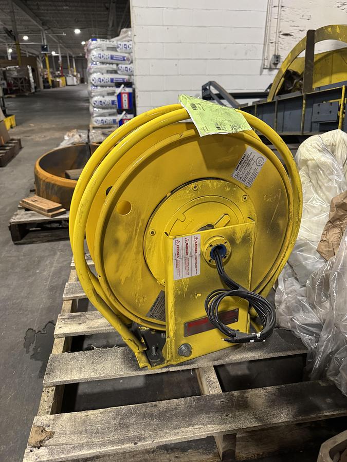 Used AERO-MOTIVE ELECTRIC CABLE REEL