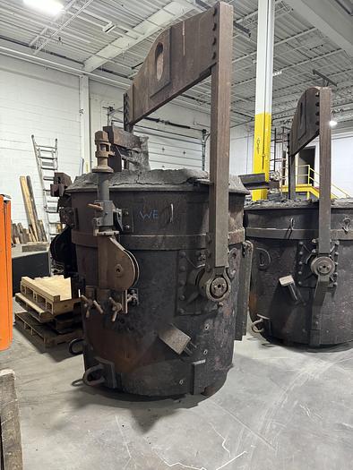 Used 1990 WHITING BOTTOM POUR LADLE