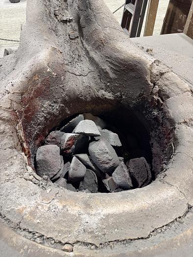 Used PILLAR 5,800 LB STEEL SHELL FURNACE