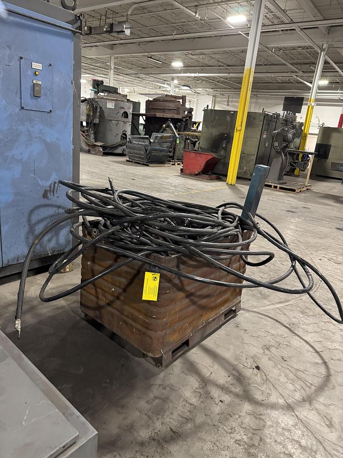 Used 2011 INDUCTOTHERM VIP 1500 KW POWER MELT, 3 TON