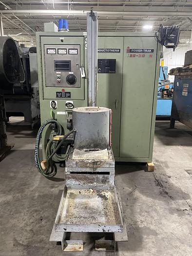 Used INDUCTOTHERM VIP 125-30R POWER TRAK MELTING FURNACE