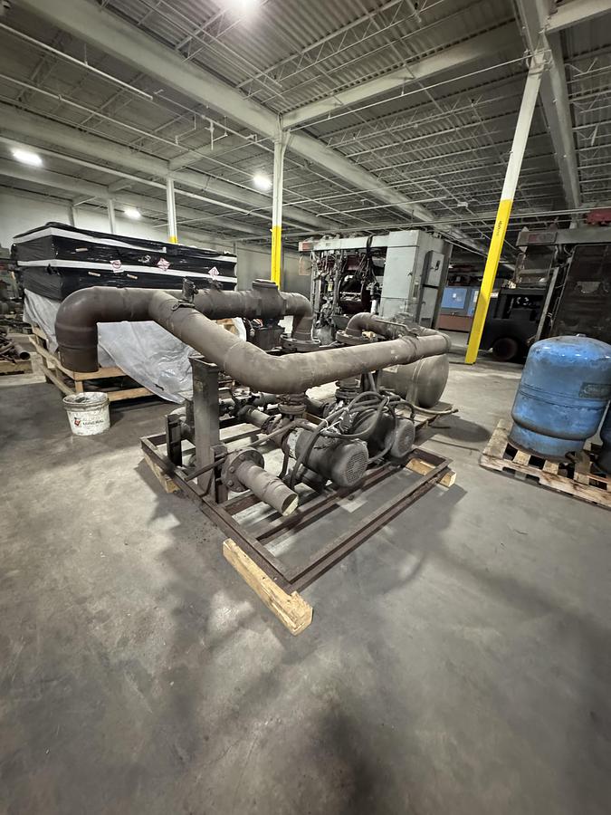 Used INDUCTOTHERM WATER PUMP SYSTEM