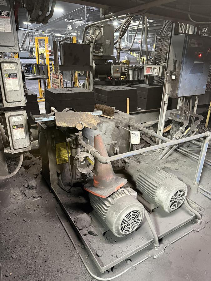 Used 2019 INDUCTOTHERM 5 TON PRESSURE POUR FURNACE