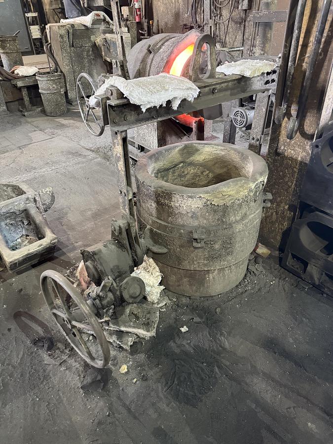 Used POURING LADLE