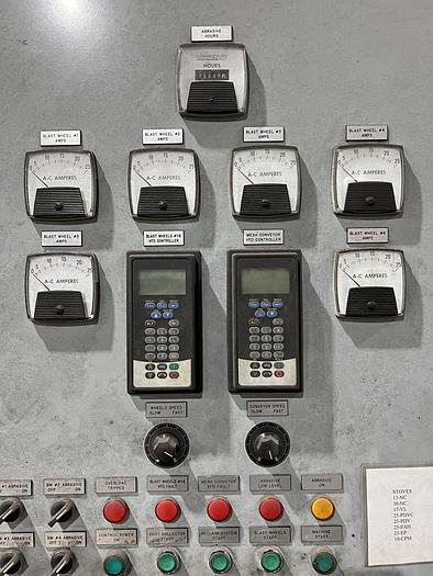 Used 2007 WHEELABRATOR CONTINUOUS MESH BELT SHOT BLAST