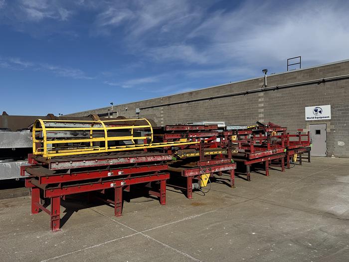 Used POWER ROLLER CONVEYOR