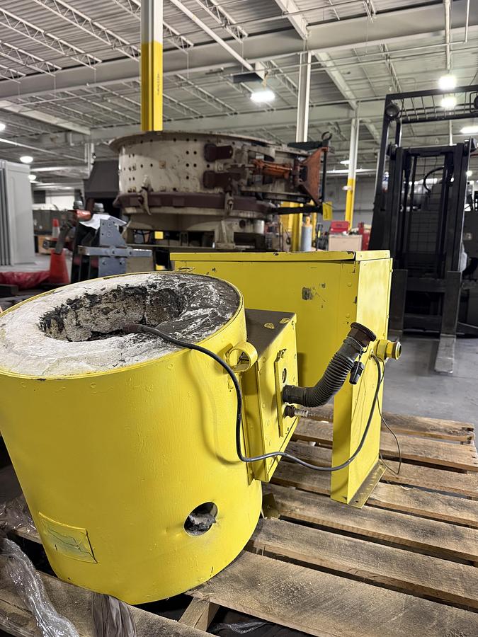 Used JOHNSON F-900 CRUCIBLE FURNACE