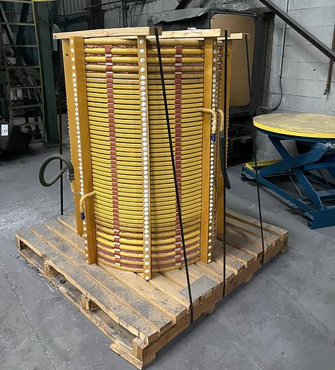 Used 2002 INDUCTOTHERM 1 TON ALUMINUM INDUCTION FURNACE