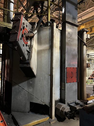 Used BCP 96" SWING TABLE ROTARY SHOT BLAST MACHINE