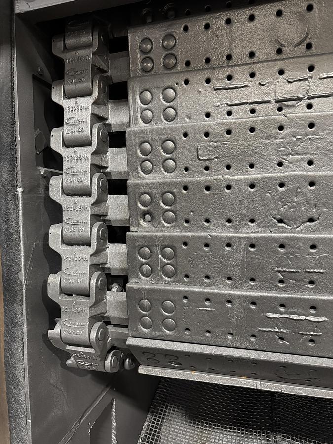 Used WHEELABRATOR 14 SUPER II TUMBLE BLAST FINISHING MACHINE