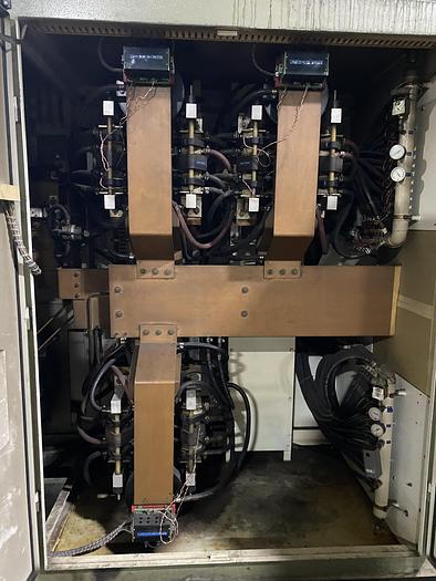 Used 2000 INDUCTOTHERM 1750-2CR POWER SUPPLY WITH INDUCTOTHERM FURNACE