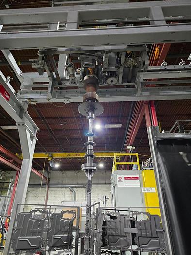 Used 2014 SINTO 5 WHEEL SPINNER HANGER SHOT BLAST