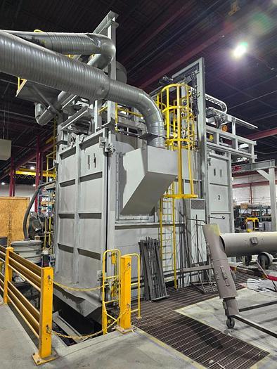 Used 2014 SINTO 5 WHEEL SPINNER HANGER SHOT BLAST