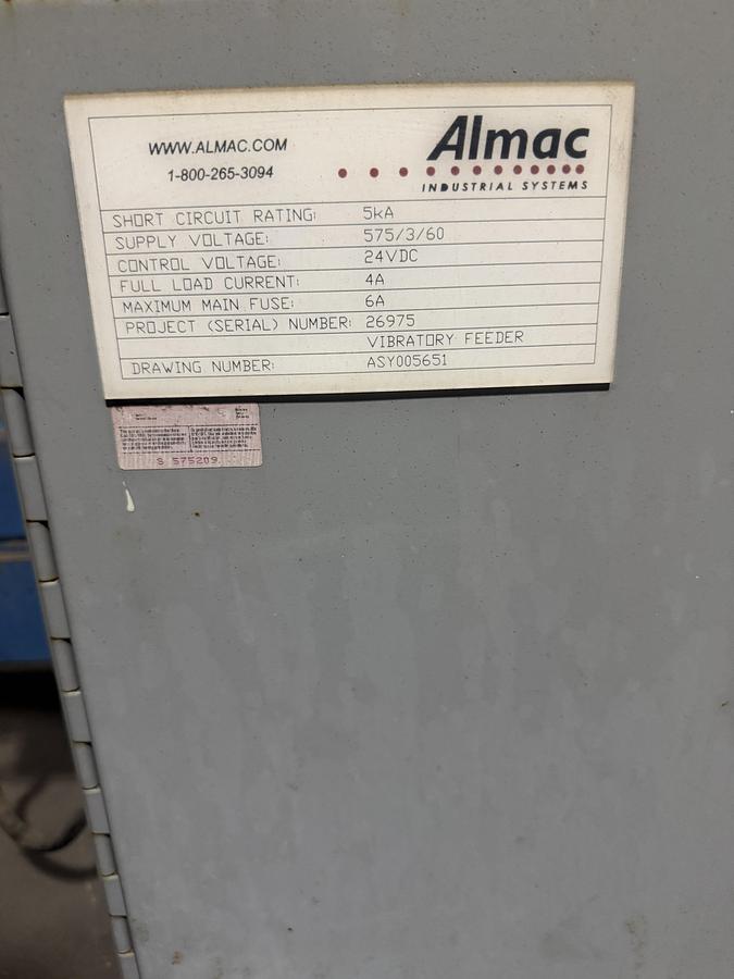 Used 2012 CARRIER AMPI-FLOW VIBRATORY FEEDER