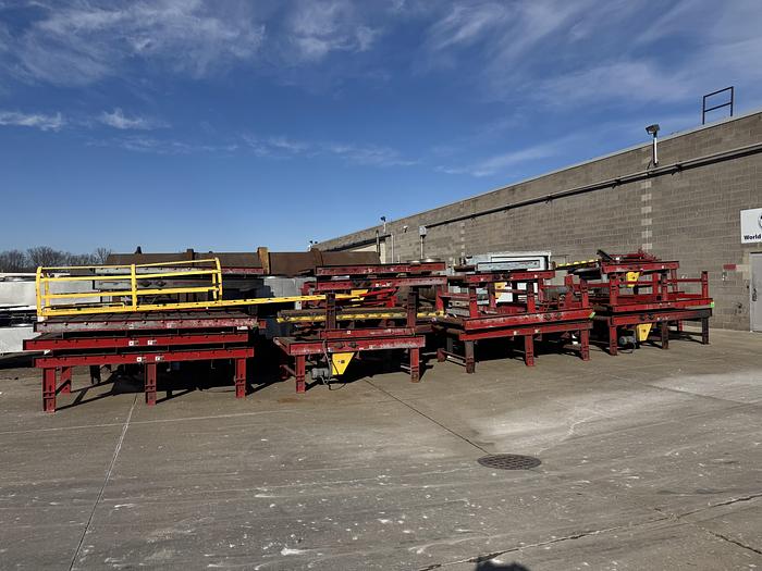 Used POWER ROLLER CONVEYOR