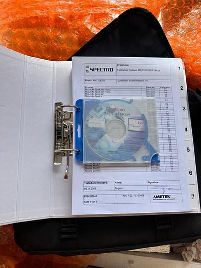 Used 2009 SPECTROTEST TXC 25 METAL ANALYZER
