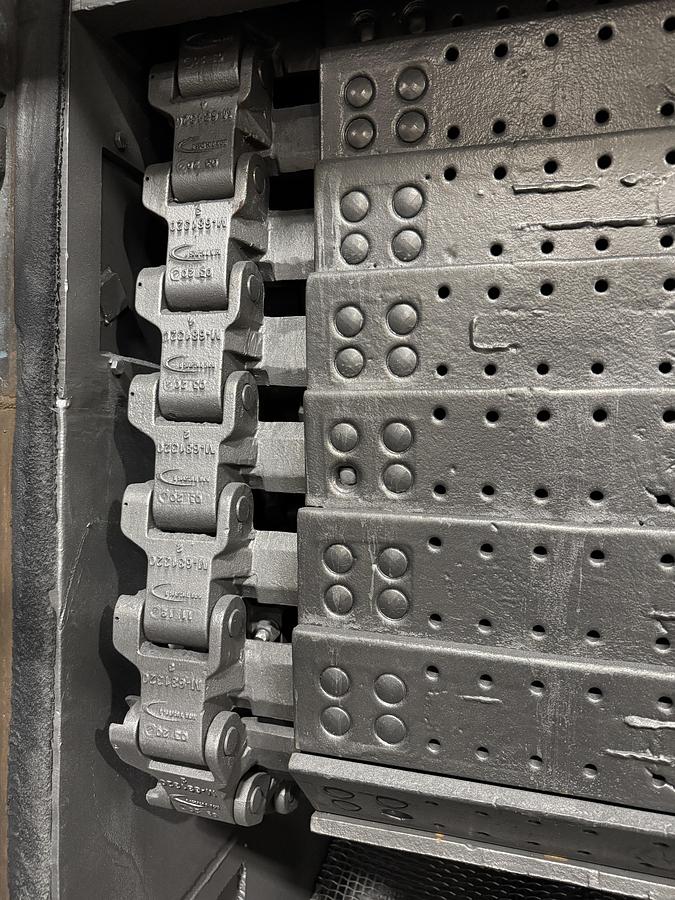 Used WHEELABRATOR 14 SUPER II TUMBLE BLAST FINISHING MACHINE