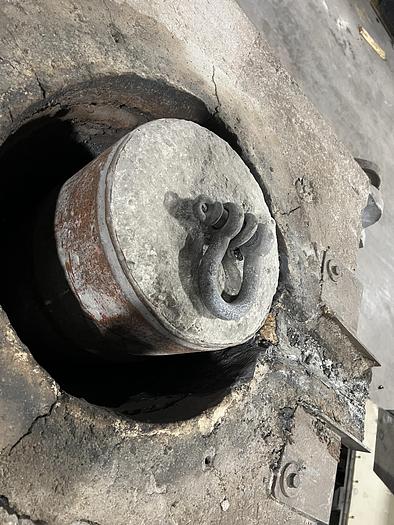 Used 2000 INDUCTOTHERM 600-10R INDUCTION MELTING FURNACE