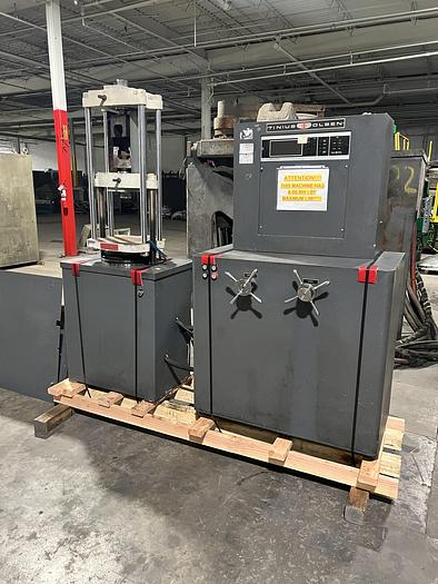 Used TINIUS OLSEN 60K SUPER L TENSILE TESTING MACHINE