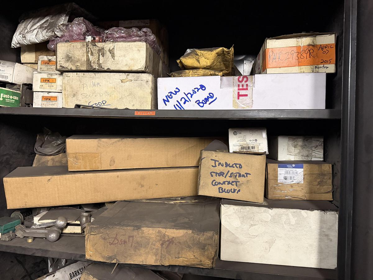 Used INDUCTOTHERM CABINET OF PARTS