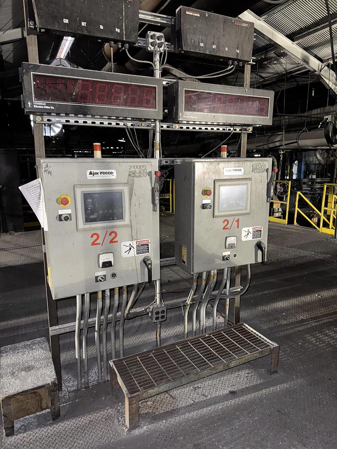 Used 2018 AJAX TOCCO PACER-II INDUCTION MELTING FURNACE, 2.5 TON