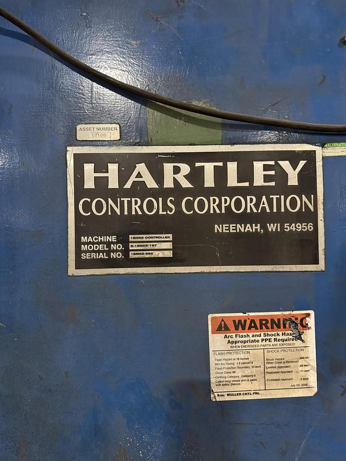 Used HARTLEY B-18MK2-167 CONTROLLER