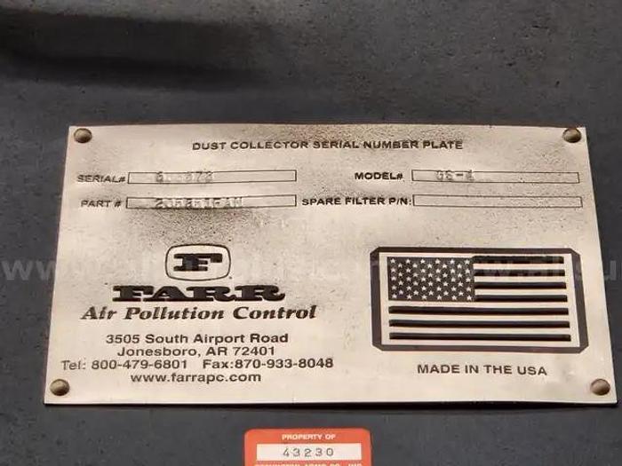 Used FARR  GOLD SERIES DUST COLLECTOR GS-4