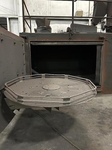 Used WHEELABRATOR 72" SWING TABLE
