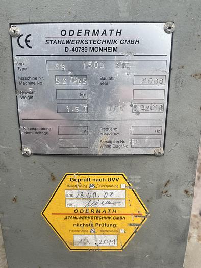 Used ODERMATH 1.5 TON TEAPOT LADLE