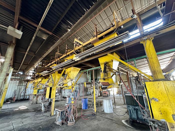 Used OVERHEAD SAND DISTRIBUTION BELT