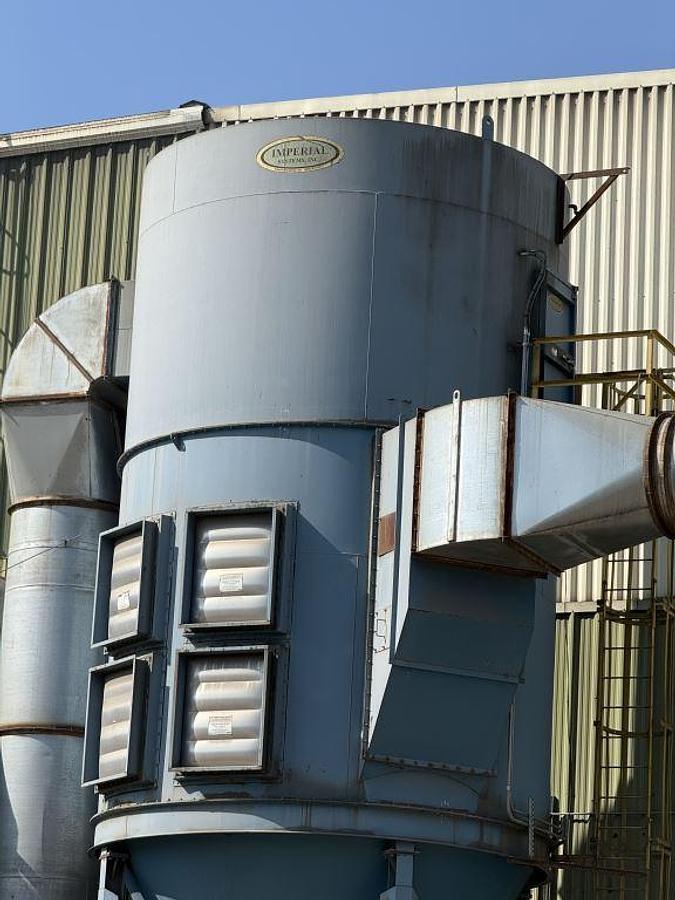 Used IMPERIAL SYSTEMS BRF 15-572-10 REVERSE CLEANING CUST COLLECTOR