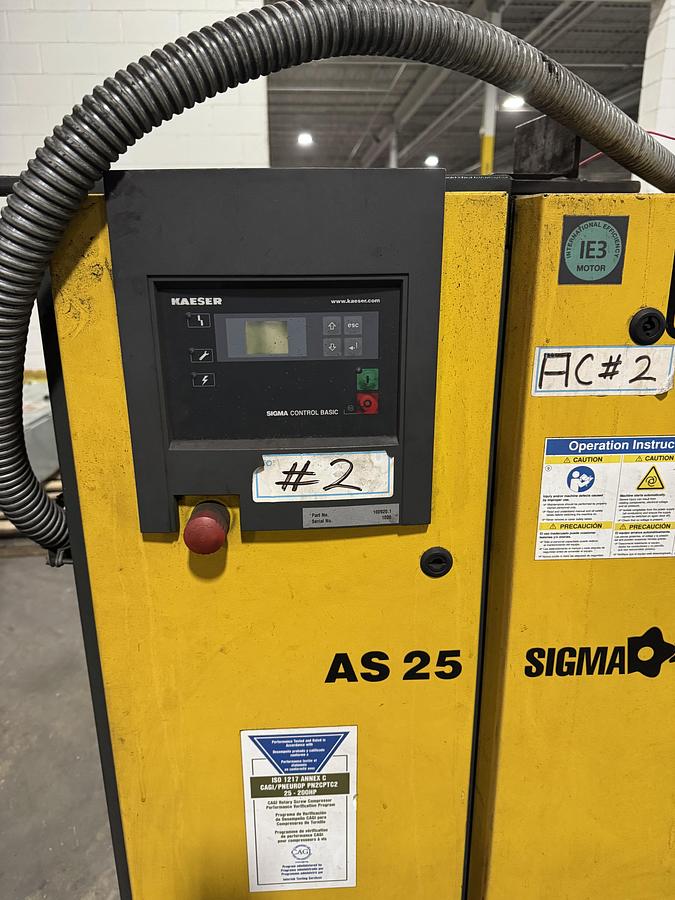 Used 2012 KAESER AS25
