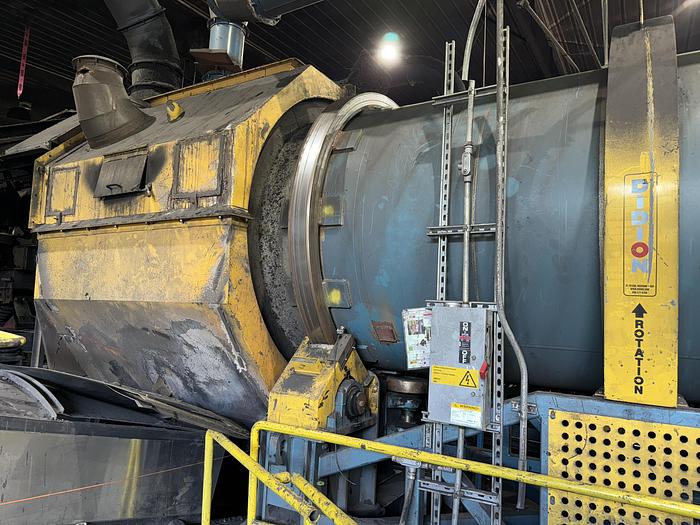 Used 2013 DIDION MD-100MK5 ROTARY MEDIA DRUM SHAKEOUT