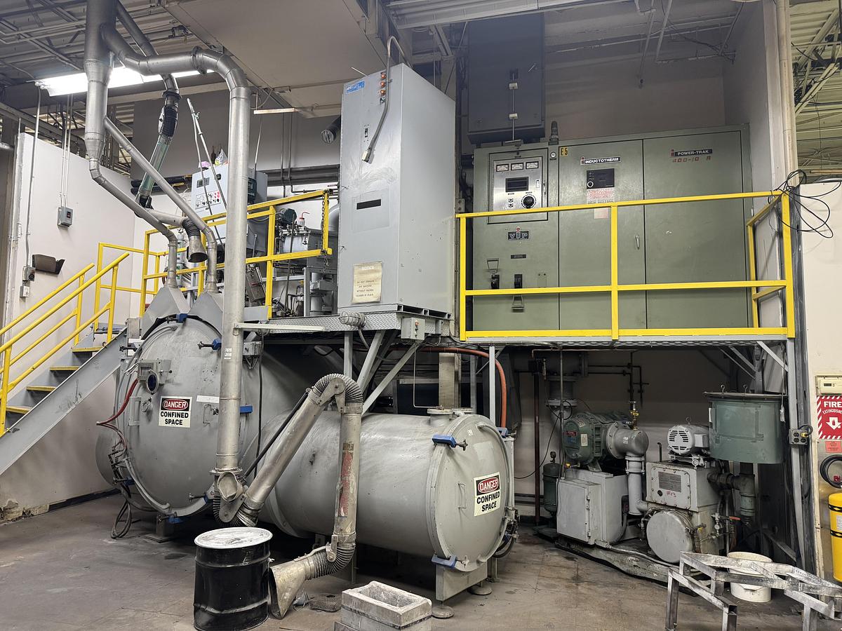 Used INDUCTOTHERM / AVS  VACUUM INDUCTION MELTING