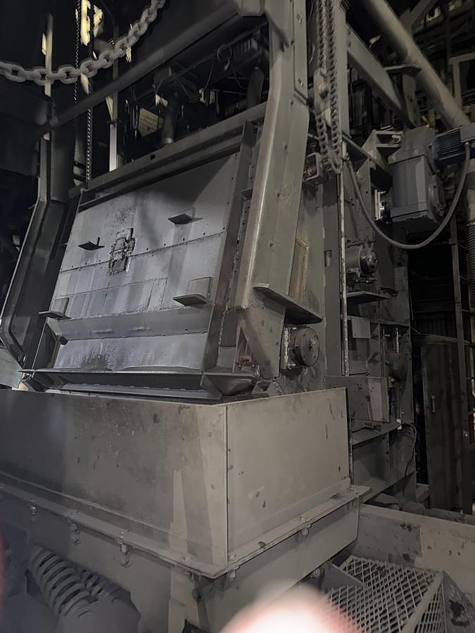 Used WHEELABRATOR 34 SUPER II TUMBLAST MACHINE