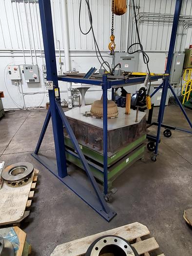 Used 2007 CLEVELAND VIBRATOR CO COMPACTION TABLE