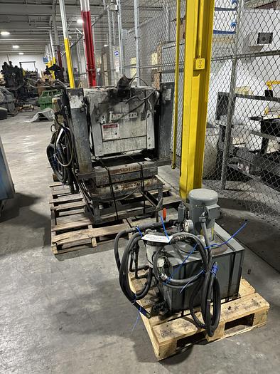 Used INDUCTOTHERM Furnace Box & Hydraulic pump