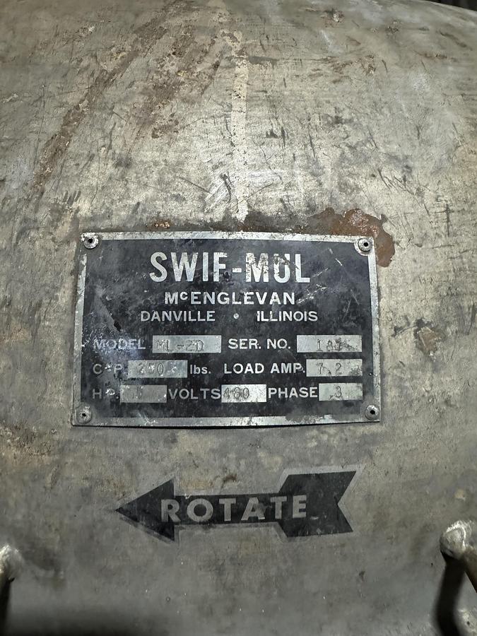 Used MIFCO ML-250 SWIF-MUL SAND MULLER