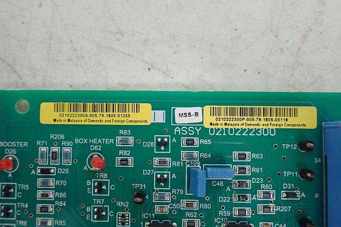 Used Varian 02-102223-00 0210222300 Replacement Board Assembly