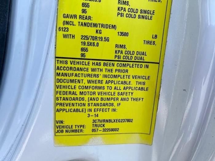 Used Altec AT40 45ft Bucket Boom on 2014 Dodge Ram 4x4 Reg Cab Utility Truck - C37802