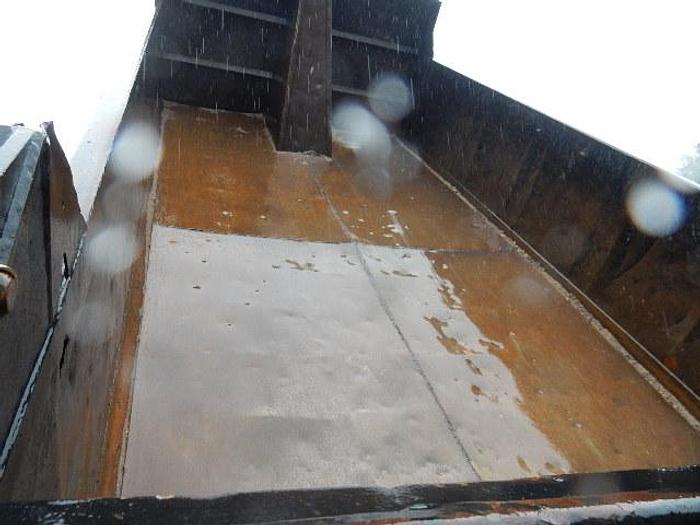 Used 15ft. Crysteel Gravel Box and Hoist