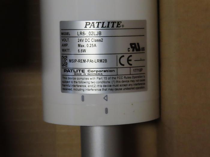 PATLITE LIGHT TOWER LR6_02LJB