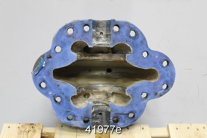 Used Goulds 3405 4x6x11 Split Case Pump, SS Casing, 4-Vane 9.375" Impellers #41977