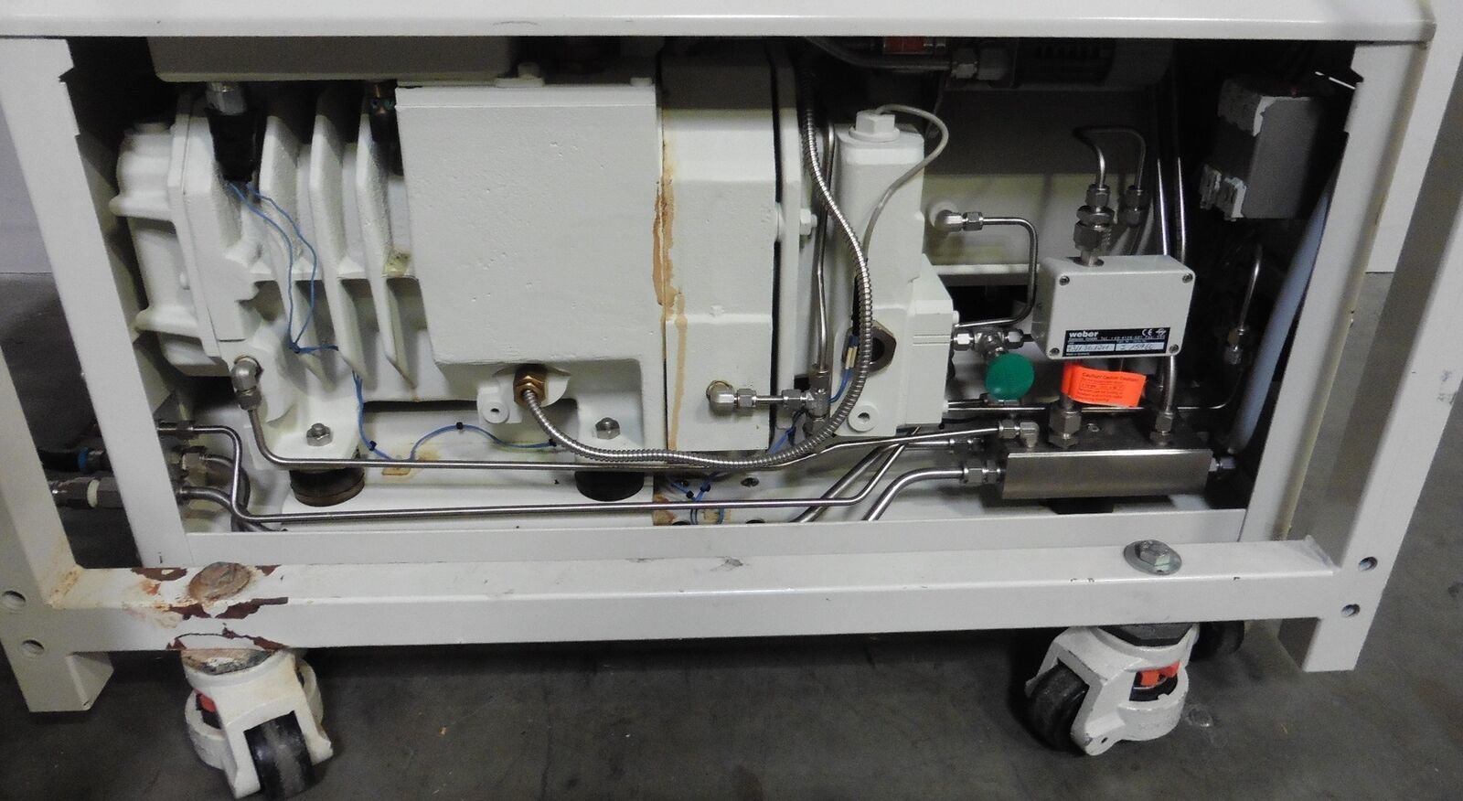 Used Busch Cobra DS 80 Vacuum Pump w/ WY 1250 Booster Pump