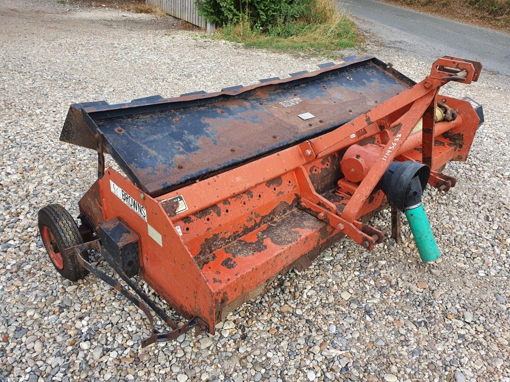 Used Browns Straw Chopper