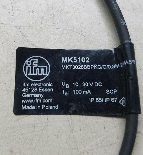 Used IFM MK5102