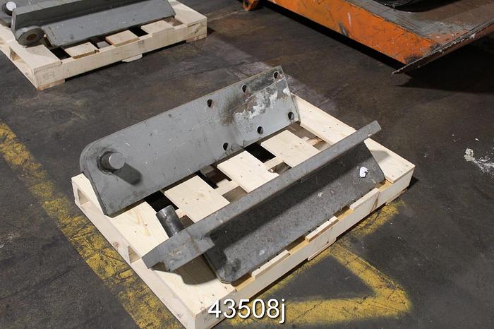 Used James Brinkley Roll Splitter, 66" Knife Length, 60" Roll Diameter #43508