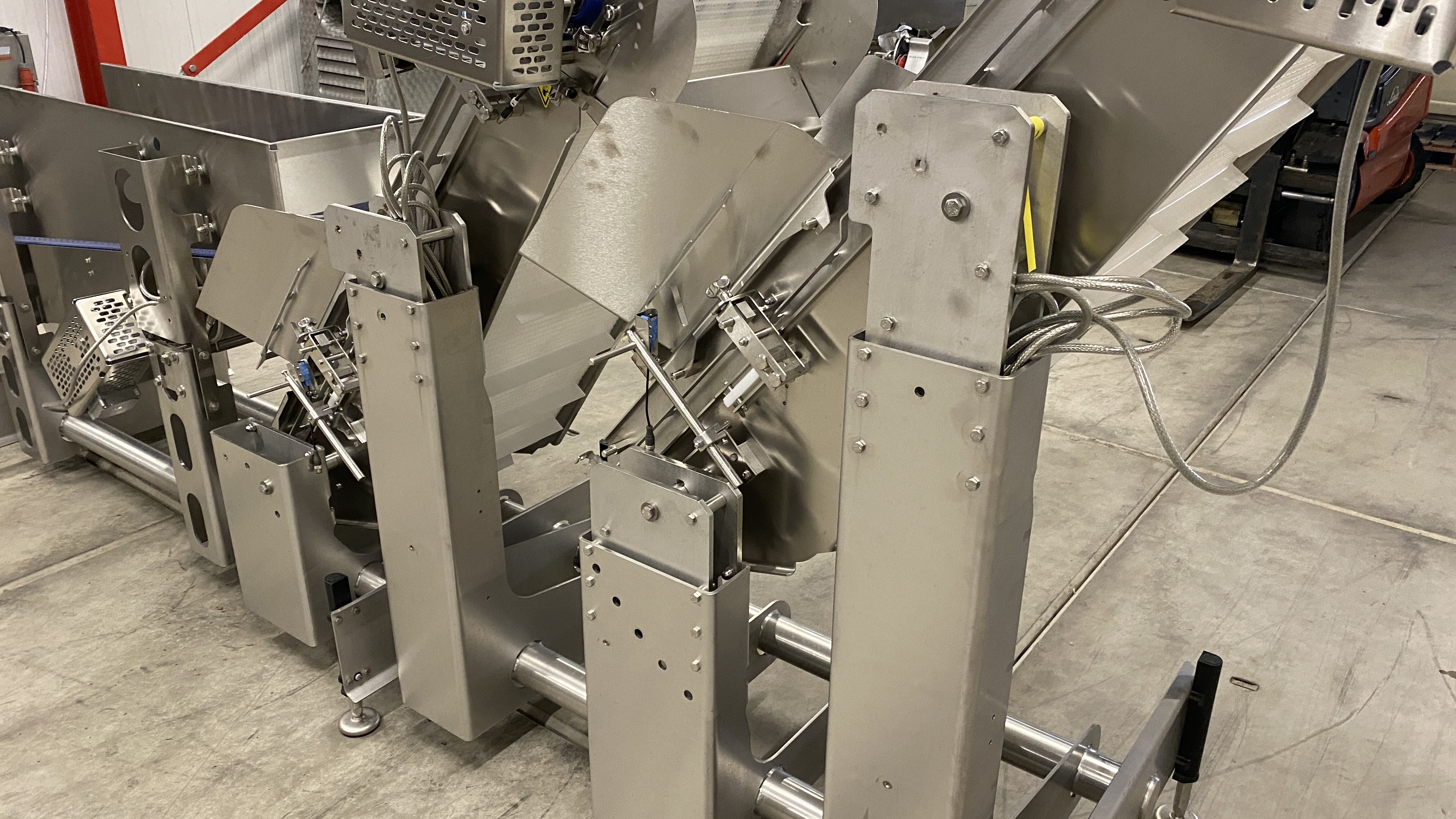 Used Multivac buffer conveyor