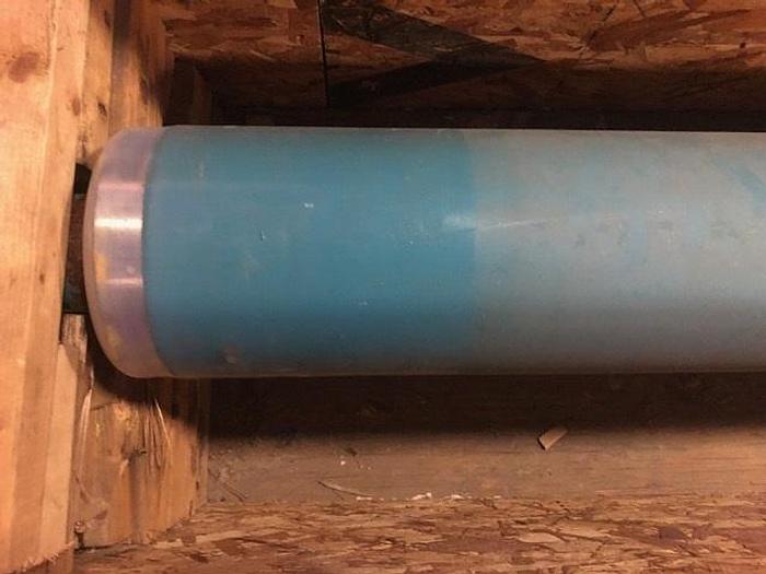 Used BOWED ROLL 6" (152MM) DIA  X 118" (3.0M)  FACE  MOUNT HOPE